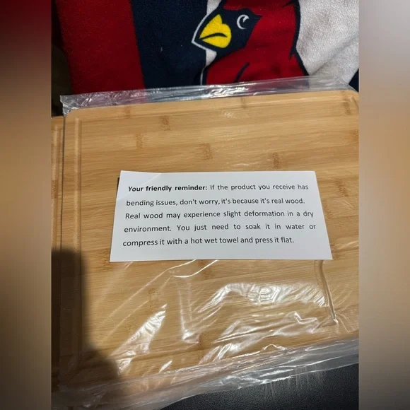 Bamboo Cutting Board. 14x11 - Picture 5 of 5